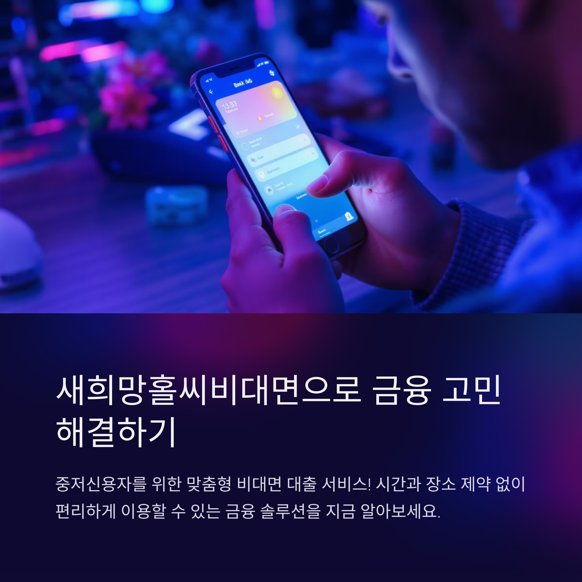 새희망홀씨비대면으로 쉽게 신청하기